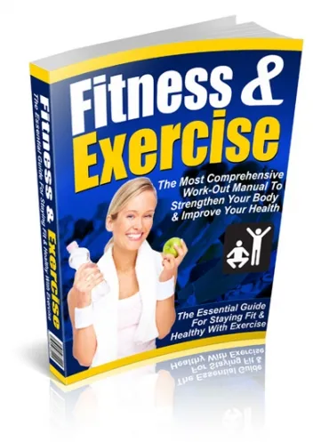 eCover representing Fitness & Exercise eBooks & Reports with Master Resell Rights