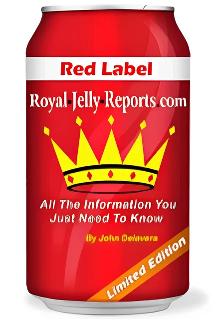 eCover representing Red Label Royal Jelly Reports eBooks & Reports with Master Resell Rights