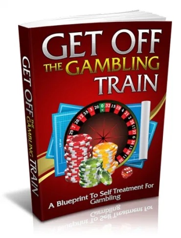 eCover representing Get Off The Gambling Train eBooks & Reports with Master Resell Rights