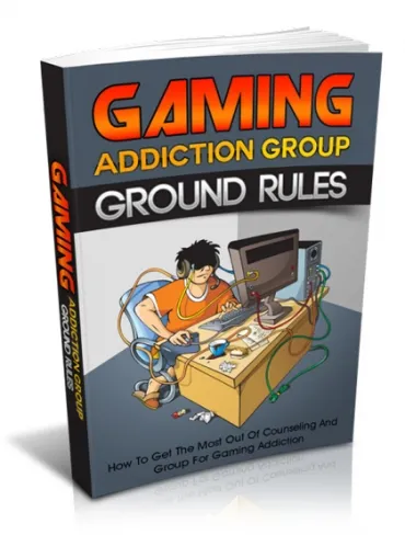 eCover representing Gaming Addiction Group Ground Rules eBooks & Reports with Master Resell Rights