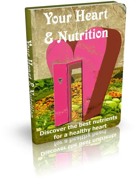 eCover representing Your Heart & Nutrition eBooks & Reports with Private Label Rights