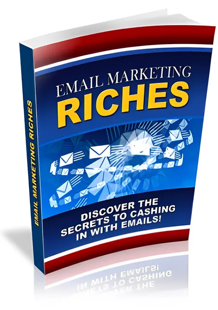 eCover representing Email Marketing Riches eBooks & Reports with Private Label Rights