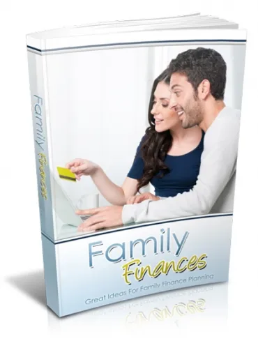 eCover representing Family Finances eBooks & Reports with Master Resell Rights