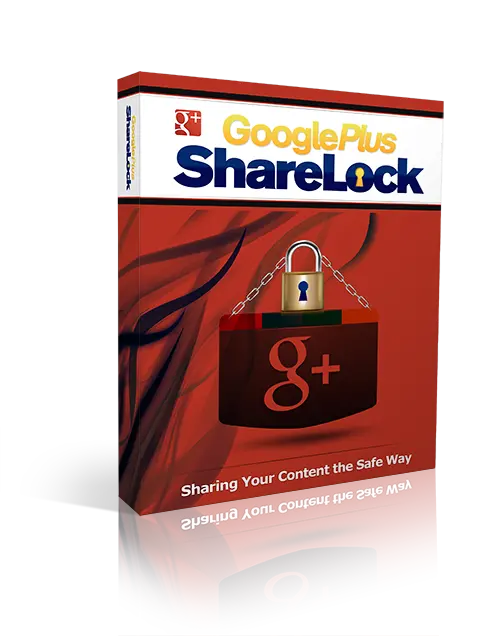 eCover representing Google Plus ShareLock Videos, Tutorials & Courses with Master Resell Rights