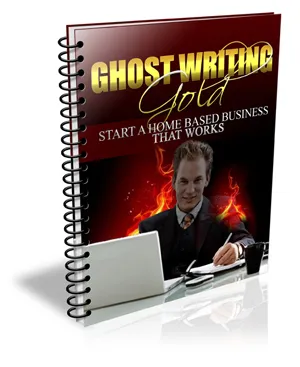 eCover representing Ghost Writing Gold eBooks & Reports with Master Resell Rights