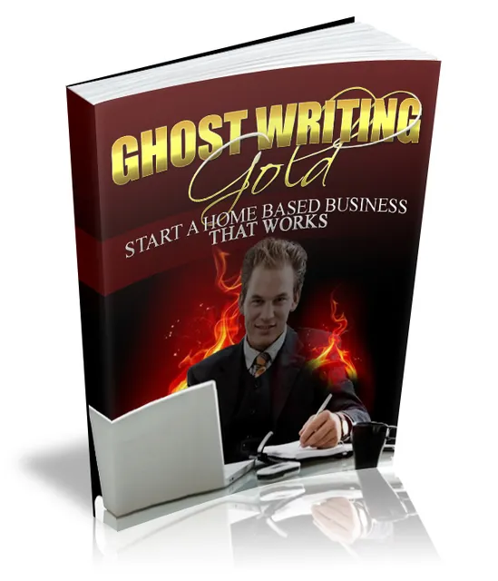 eCover representing Ghost Writing Gold eBooks & Reports with Master Resell Rights