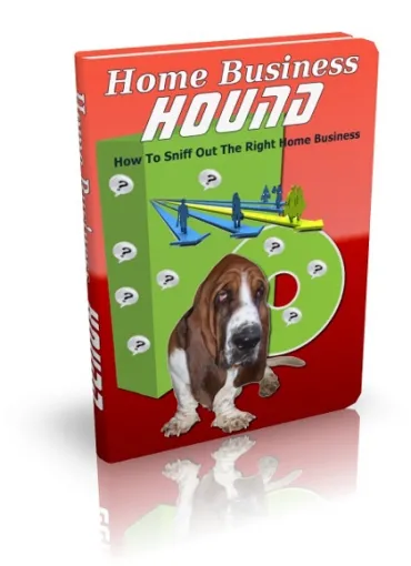 eCover representing Home Business Hound eBooks & Reports with Master Resell Rights