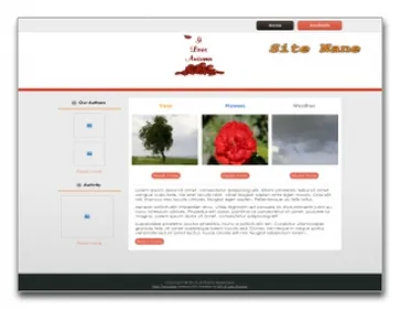 Autumn WordPress Theme small