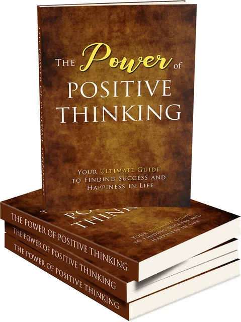 eCover representing The Power Of Positive Thinking V2 eBooks & Reports with Master Resell Rights