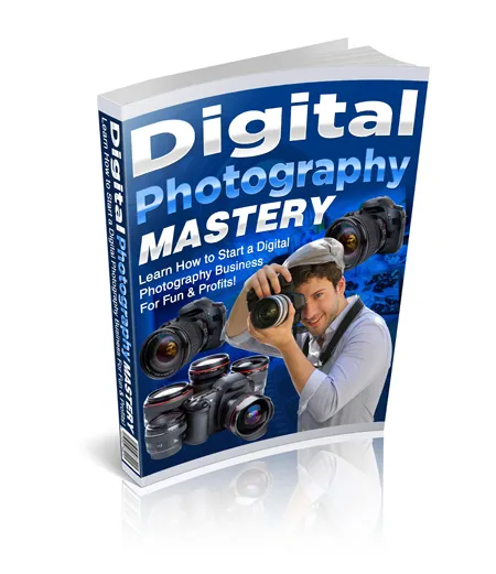 eCover representing Digital Photography Mastery eBooks & Reports with Master Resell Rights