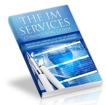 eCover representing The IM Services Comparison Guide eBooks & Reports with Master Resell Rights