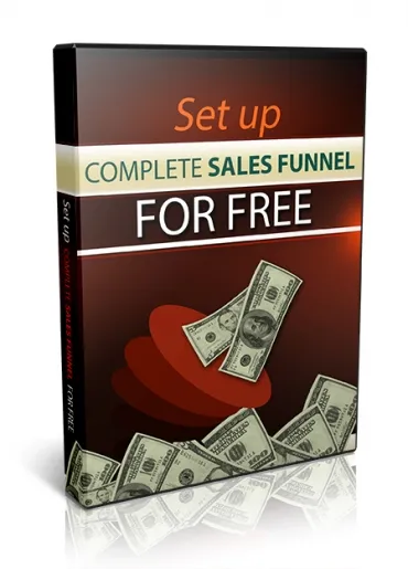 eCover representing Set Up A Complete Sales Funnel For Free Videos, Tutorials & Courses with Master Resell Rights