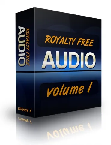 eCover representing Royalty Free Audio Volume 1 Audio & Music with Private Label Rights