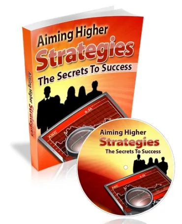 eCover representing Aiming Higher Strategies eBooks & Reports with Master Resell Rights