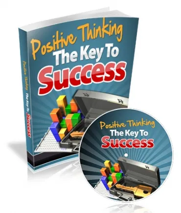 eCover representing Positive Thinking - The Key to Success eBooks & Reports with Master Resell Rights