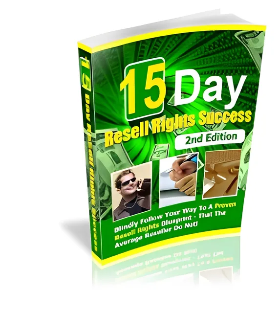 eCover representing 15 Day Resell Rights Success : 2nd Edition eBooks & Reports with Master Resell Rights