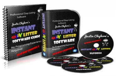eCover representing Instant eBay Lister Software Videos, Tutorials & Courses/Software & Scripts with Personal Use Rights