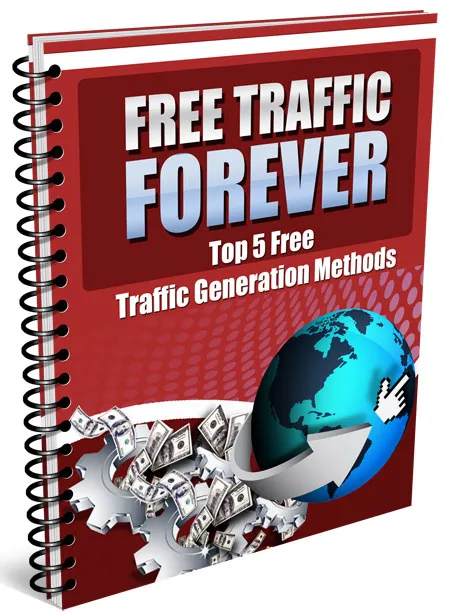 eCover representing Free Traffic Forever eBooks & Reports with Master Resell Rights
