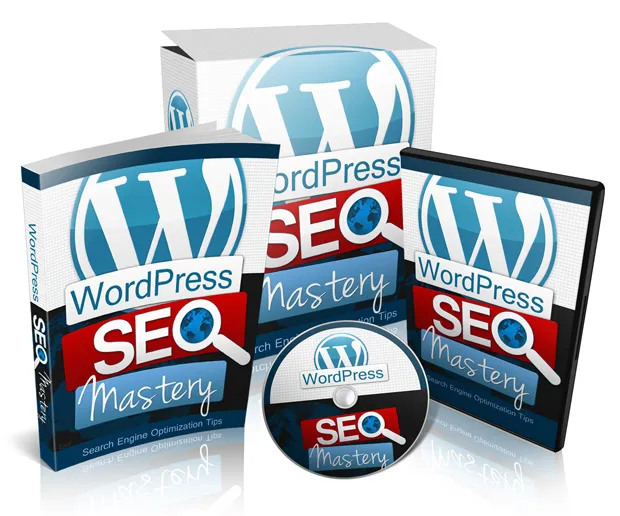 eCover representing Wordpress SEO Mastery eBooks & Reports/Videos, Tutorials & Courses with Master Resell Rights