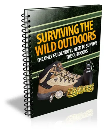 eCover representing Surviving The Wild Outdoors eBooks & Reports/Videos, Tutorials & Courses with Master Resell Rights