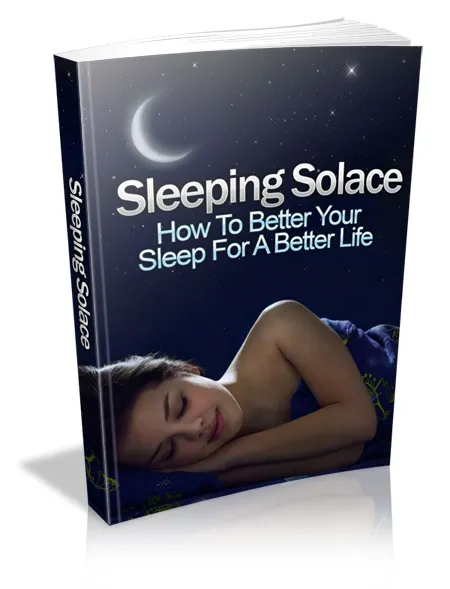 eCover representing Sleeping Solace eBooks & Reports with Master Resell Rights