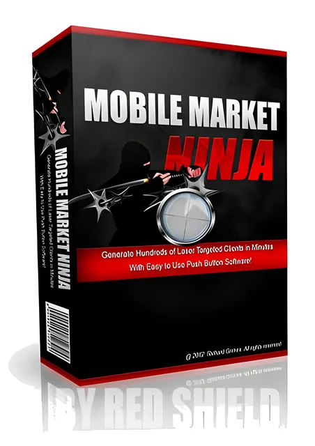 eCover representing Mobile Market Ninja  with Personal Use Rights