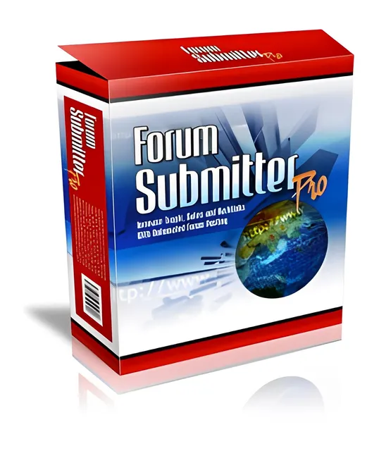 eCover representing Forum Submitter Pro  with Master Resell Rights