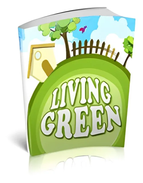 eCover representing Living Green Tips & Tricks eBooks & Reports with Master Resell Rights