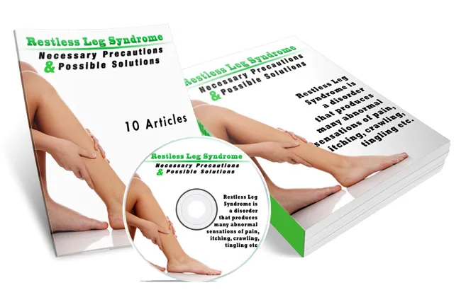 eCover representing Restless Leg Syndrome eBooks & Reports with Master Resell Rights