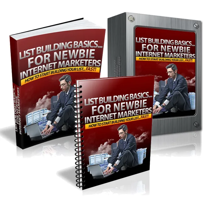 eCover representing List Building Basics... For Newbie Internet Marketers eBooks & Reports with Master Resell Rights