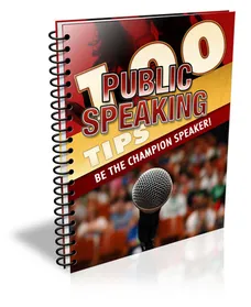 100 Public Speaking Tips small