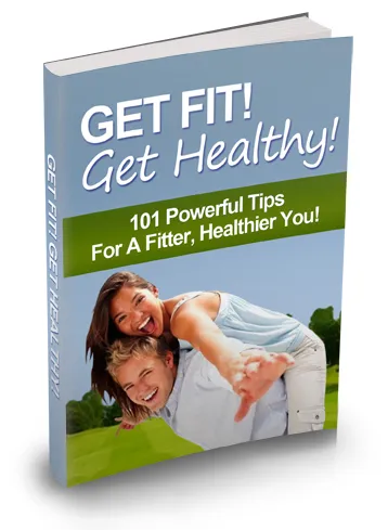 eCover representing Get Fit Get Healthy eBooks & Reports with Master Resell Rights