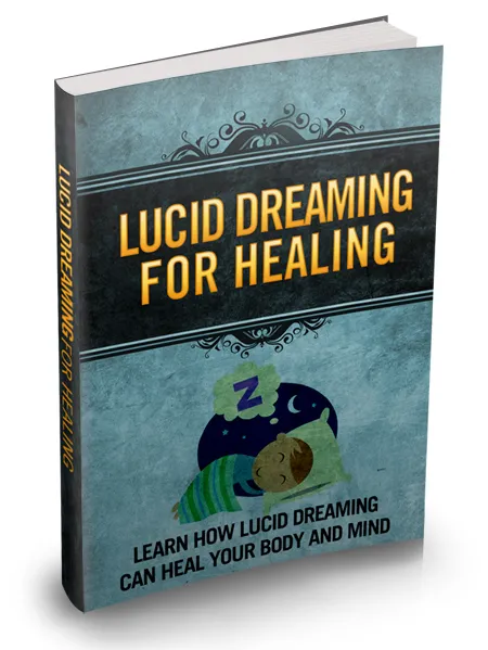 eCover representing Lucid Dreaming For Healing eBooks & Reports with Master Resell Rights