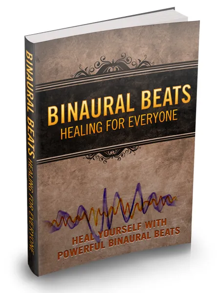 eCover representing Binaural Beats Healing For Everyone eBooks & Reports with Master Resell Rights