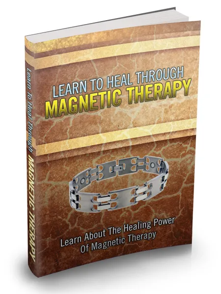 eCover representing Learn To Heal Through Magnetic Therapy eBooks & Reports with Master Resell Rights