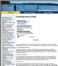 Fishing Website small