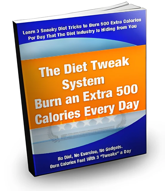 eCover representing The Diet Tweak System eBooks & Reports with Master Resell Rights