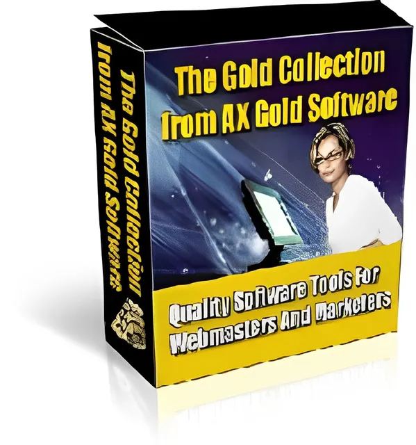 eCover representing The Gold Collection From AX Gold Software Software & Scripts with Master Resell Rights