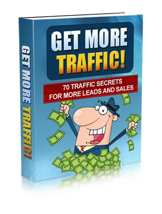 eCover representing Get More Traffic! eBooks & Reports with Master Resell Rights