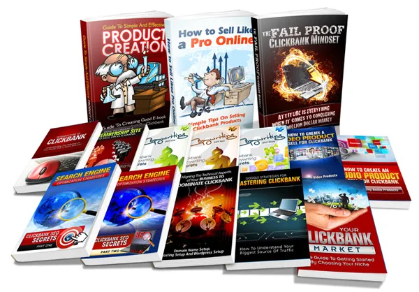 eCover representing The Clickbank Crash Course! Part - 1 eBooks & Reports with Master Resell Rights