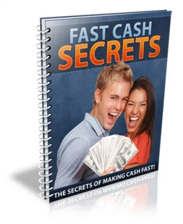 eCover representing Fast Cash Secrets eBooks & Reports with Master Resell Rights