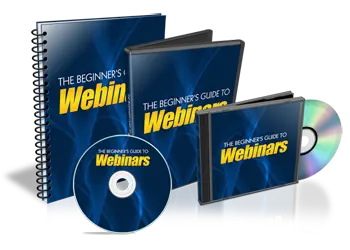 eCover representing The Beginner's Guide to Webinars Videos, Tutorials & Courses with Private Label Rights