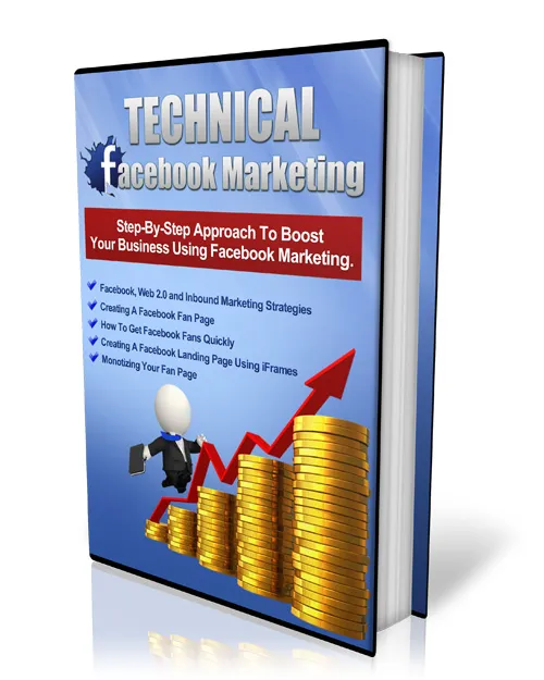 eCover representing Technical Facebook Marketing eBooks & Reports with Master Resell Rights