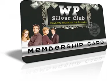 eCover representing WP Silver Club  with Master Resell Rights