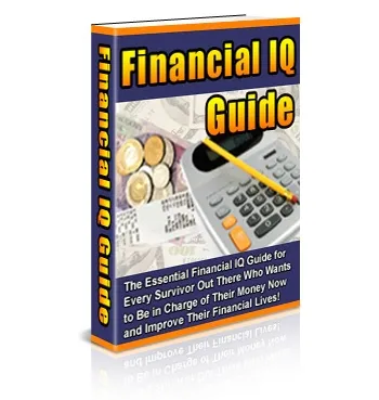 eCover representing Financial IQ Guide eBooks & Reports with Master Resell Rights