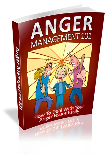 eCover representing Anger Management 101 eBooks & Reports with Master Resell Rights