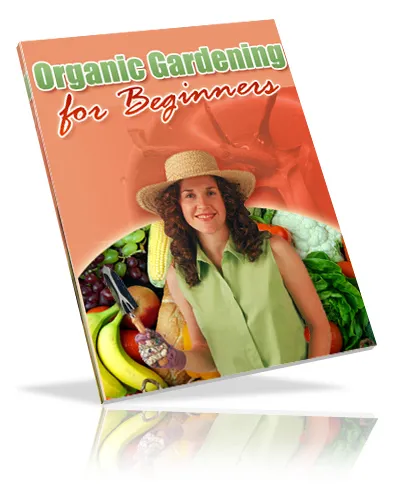 eCover representing Organic Gardening For Beginners eBooks & Reports with Private Label Rights