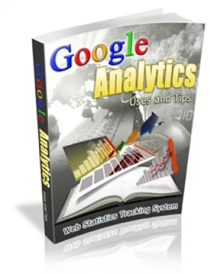 eCover representing Google Analytics Uses And Tips eBooks & Reports with Master Resell Rights