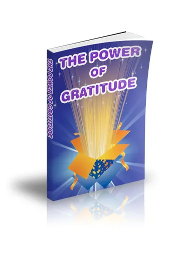 eCover representing The Power Of Gratitude eBooks & Reports with Master Resell Rights