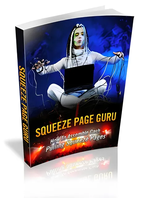 eCover representing Squeeze Page Guru eBooks & Reports with Master Resell Rights